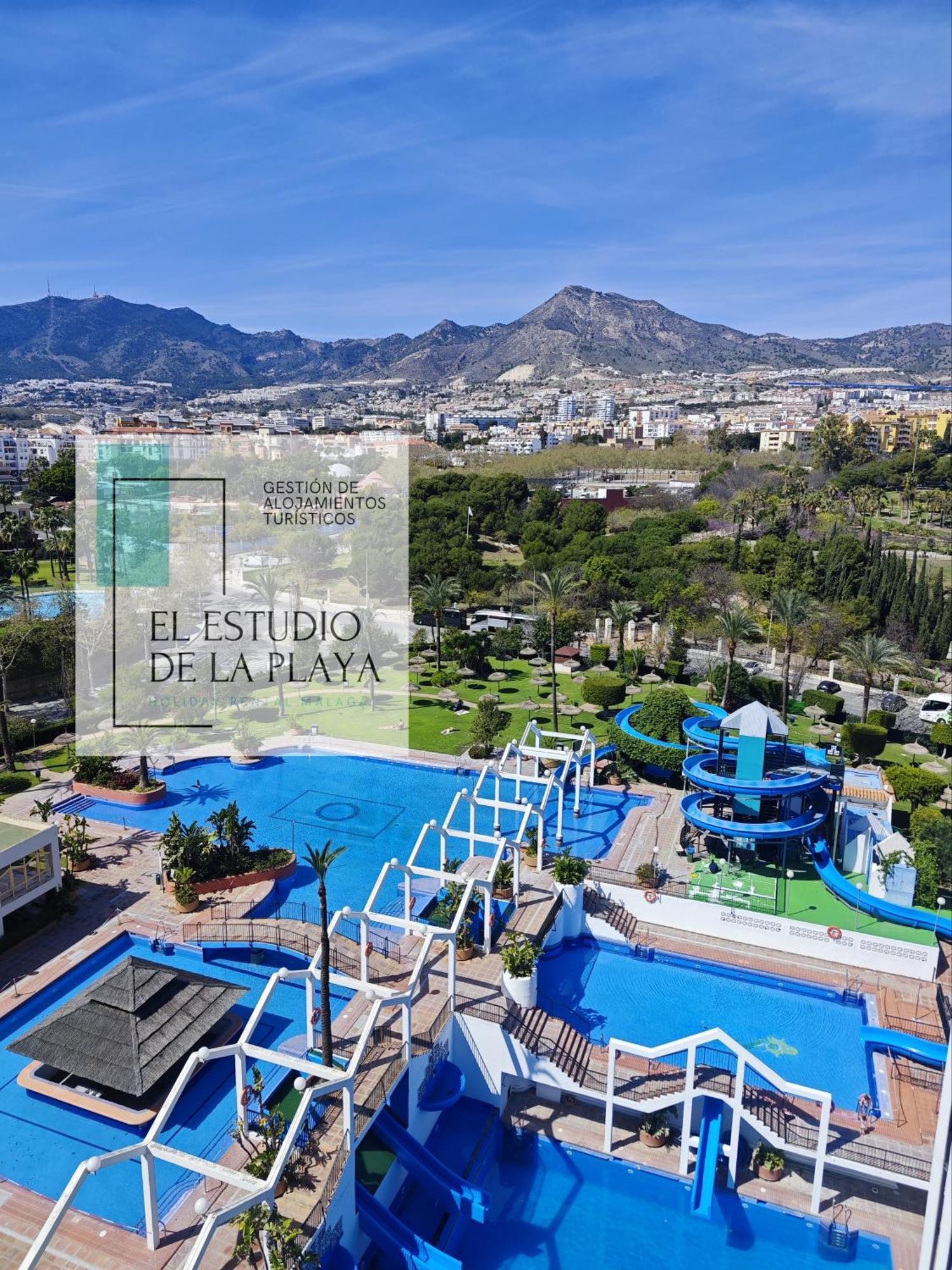 El Estudio De La Playa Benalbeach New 1Bd, Piscinas, Playa Y Vistas Al Mar Ref504 Benalmádena Buitenkant foto